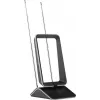 One for All SV 9465 Antena interior amplificada con regulación automática de ganancia y filtro 5G - negro