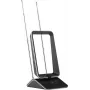 One for All SV 9465 Antena interior amplificada con regulación automática de ganancia y filtro 5G - negro
