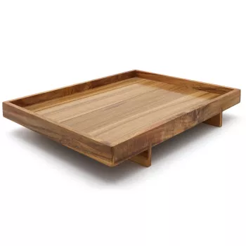 Bredemeijer Bandeja de servir Wazuka Acacia 400x300x62mm
