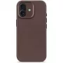 Decoded Funda trasera de piel para iPhone 17 con MagSafe - Chocolate Brown