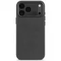 Decoded Funda trasera de piel para iPhone 17 Pro con MagSafe (Negro)