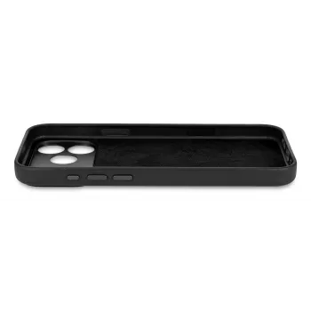 Parte trasera de piel Decoded para iPhone 17 Pro Max con MagSafe (negro)
