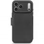 Cartera desmontable de piel Decoded para iPhone 17 Pro Max con MagSafe (negro)