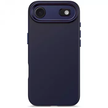Funda trasera de silicona antimicrobiana Decoded para iPhone 17 Air con MagSafe - True Navy