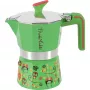 Cafetera exprés italiana Pedrini 3TZ Frida Kahlo, verde (02CF157)