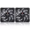 Noctua NF-A12x25 G2 PWM Sx2-PP chromax.black Ventilador de caja 120 mm (pack de 2, negro)