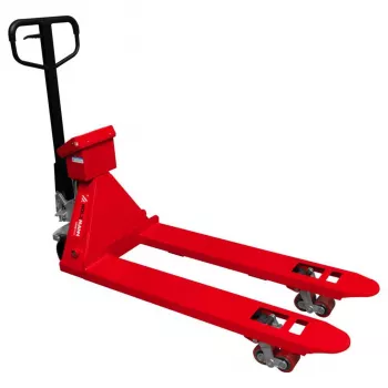 HOLZMANN MASCHINEN HUB30KG Transpaleta con Báscula, 3000 kg de Capacidad