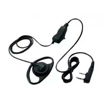 Kenwood EMC-7 Headset - Clip-On - Con cable - Negro