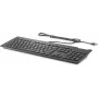 Teclado HP Business Slim Pan Nordic QWERTY negro USB con cable