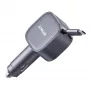 Cargador de coche Anker Nano (75 W, conector USB-C, cable USB-C retráctil integrado)