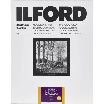 Papel fotográfico ILFORD Multigrade RC Deluxe Brillante 25M 24x30 cm 50 hojas