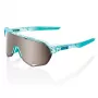 Gafas de sol de rendimiento 100% S2 HiPER Lente Espejo Polished Translucent Mint