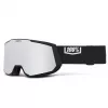 100% Snowcraft XL Gafas de esquí Black HiPER Silver Mirror