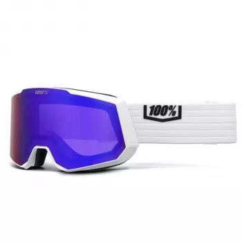 100% Snow - Snowcraft XL Gafas de esquí White HiPER Violet Mirror
