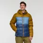 Cotopaxi Fuego Max Down Hooded Jacket - Bronze/Deep Sea (talla M)