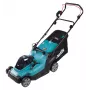 Makita LM004GM102 40V Max XGT Cortacésped de batería con 2 baterías de 4,0Ah y cargador, 43 cm de ancho de corte