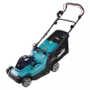 Makita LM004GM102 40V Max XGT Cortacésped de batería con 2 baterías de 4,0Ah y cargador, 43 cm de ancho de corte