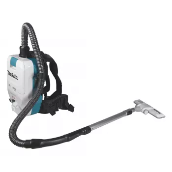 Aspirador mochila a batería Makita VC008GZ09 40V XGT - 180 mbar potencia de aspiración máx., bolsa de polvo 2,0 L, filtro HEPA, solo herramienta