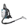 Aspirador mochila a batería Makita VC008GZ09 40V XGT - 180 mbar potencia de aspiración máx., bolsa de polvo 2,0 L, filtro HEPA, solo herramienta
