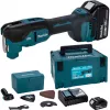 Multiherramienta a batería Makita DTM53RTJX1 18V LXT sin escobillas Starlock MAX