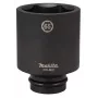 Makita llave de vaso de impacto con accionamiento de 1 pulgada 65 mm 6 puntas Cr-Mo negro fosfatado E-24810