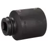 Makita llave de vaso de impacto con accionamiento de 1 pulgada 65 mm 6 puntas Cr-Mo negro fosfatado E-24810