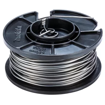 Alambre de atar desnudo Makita 1915N0-0 para uniones de armaduras 1,6 mm x 30,0 m, 32 unidades