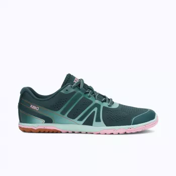 Xero Shoes HFS II zapatillas de running para mujer - Sea Moss / Pink A Boo talla 37