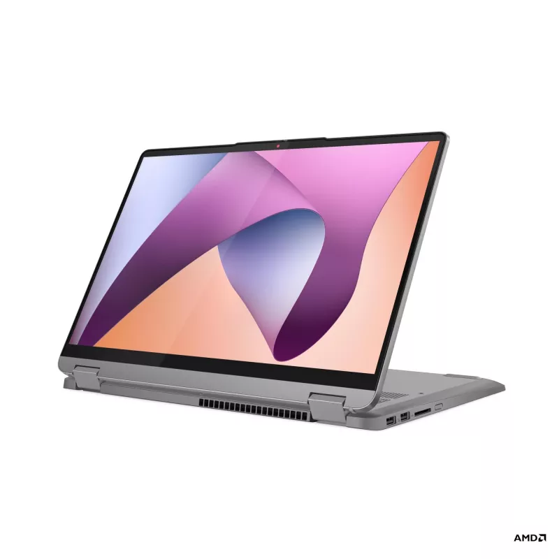Lenovo IdeaPad Flex 5 14 inch Portátil 2 en 1, AMD Ryzen 5 7430U, 16GB RAM, 512GB SSD, Windows 11 Home, pantalla táctil, Gris