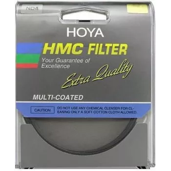 Hoya ND4 HMC Filtro de densidad neutra de 62 mm con funda