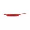 Le Creuset Sartén de parrilla de hierro fundido, cuadrada, 26 cm, rojo cereza
