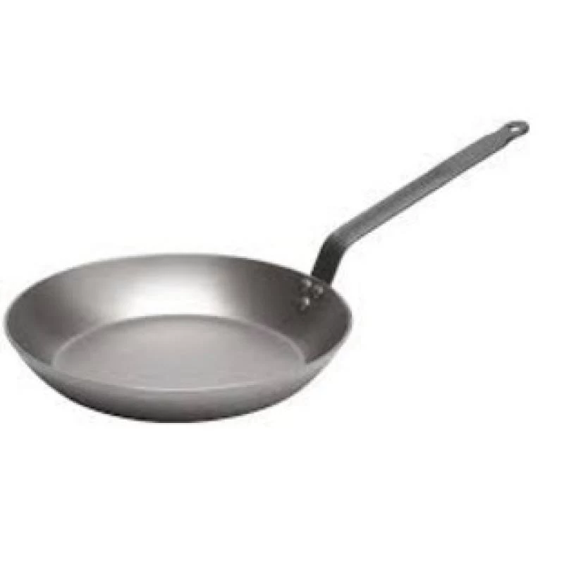 De Buyer Carbone Plus Lyonnaise sartén, 28 cm, acero al carbono