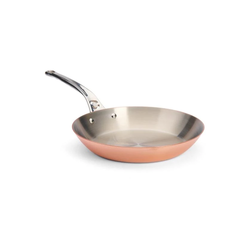 De Buyer Prima Matera sartén 28 cm cobre/acero inoxidable inducción