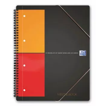 ELBA Organiser Book - 80 hojas - negro - A4 - encuadernación en espiral - 245 mm - 310 mm