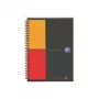 Oxford Touch cuaderno A5 rayado 80 hojas gris naranja rojo