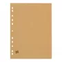 Oxford Touareg Separadores A4 Formato Completo en Blanco Beige 6 Piezas 1 Juego