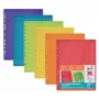 Oxford 6 fundas para documentos DIN A4 surtidas antirreflejos 0,20 mm