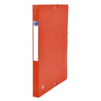 Oxford TOP FILE+ Caja Portadocumentos A4 2,5 cm Rojo