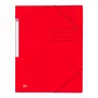 Oxford TOP FILE+ Carpeta con Goma A4 Rojo 400116267