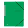 Oxford TOP FILE+ Carpeta con Esquinas Elásticas A4 Verde - Material de Oficina