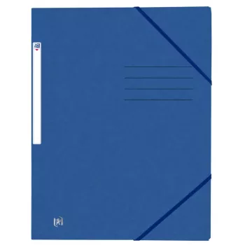 Hamelin TOP FILE+ Carpeta con Esquinas Elásticas A4 3 Solapas Azul 400116324