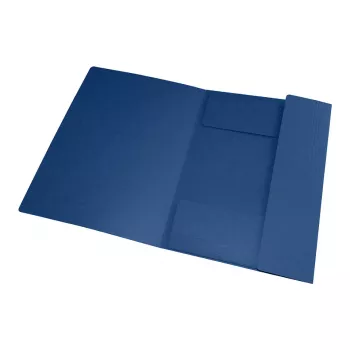 Oxford TOP FILE+ Carpeta con Goma A4 3 Solapas Azul Oscuro 400116325