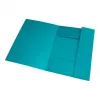 Oxford TOP FILE+ Carpeta Portadocumentos con Esquinas Elásticas A4 3 Solapas Aqua 400116326