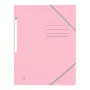 Oxford TOP FILE+ Carpeta con Goma A4 3 Solapas Rosa Pastel 400116353