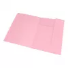Oxford TOP FILE+ Carpeta con Goma A4 3 Solapas Rosa Pastel 400116353