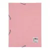 Oxford TOP FILE+ Carpeta con Goma A4 3 Solapas Rosa Pastel 400116353