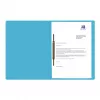 Oxford TOP FILE+ Carpeta de Archivo A4 Cartón 390 g/m² Aqua Con Grapa Metálica