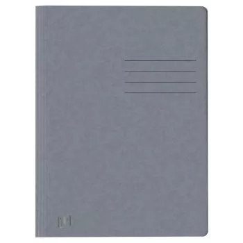 Hamelin TOP FILE+ Carpeta de Archivo A4 Gris Cartón 390 g/m² Grapa Metálica Archivo Comercial/Oficial