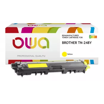 Armor OWA cartucho de tóner compatible con Brother TN-248Y amarillo 1.000 páginas remanufacturado