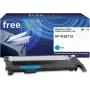 Freecolor cartucho de tóner compatible HP W2071A cian con chip 1000 páginas